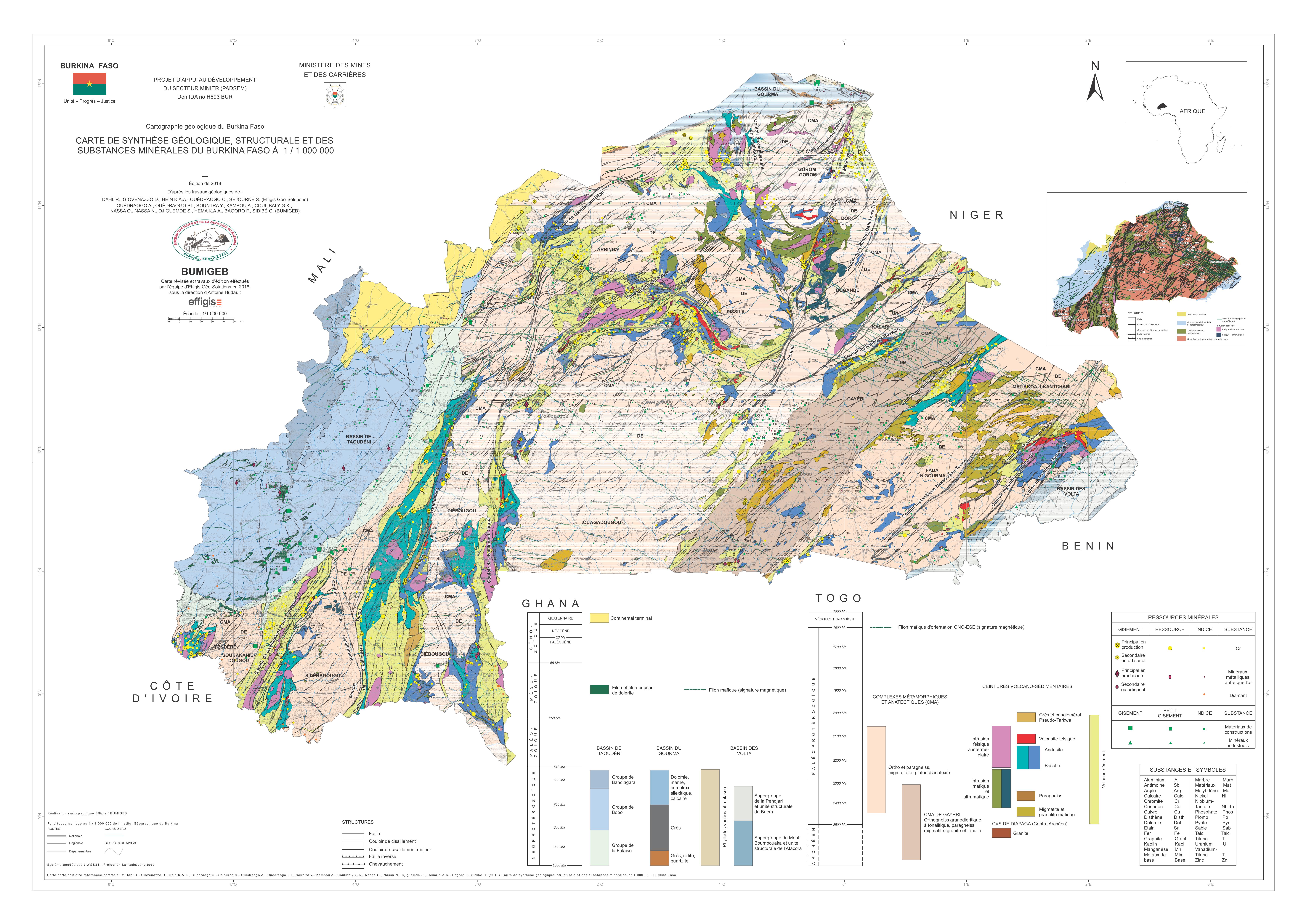 carte géologique nationale